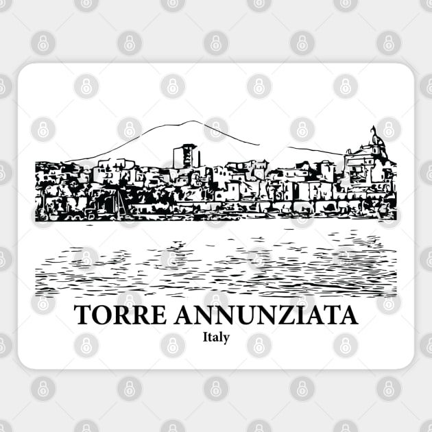 Torre Annunziata - Italy Magnet by Lakeric